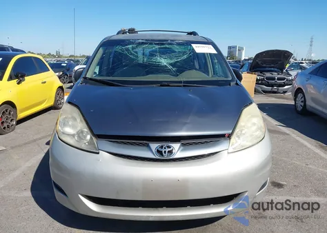 2007 Toyota Sienna Ce из США, поврежденный, VIN 5TDZK23C47S073916